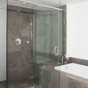 Frameless Shower Enclosure